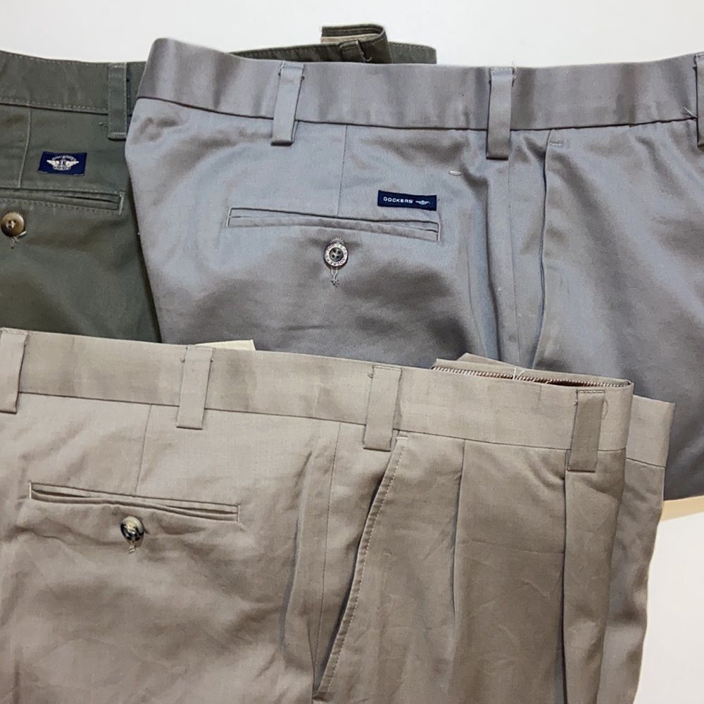 By 3 Pants Dress Sz W40 L32 Dockers Khakis & San Francisco D3 Classic Newbridge
